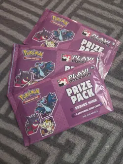 Pokemon TCG Prize Pack Series 9 Sealed Booster Pack - Image 1