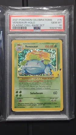 Pokemon - Venusaur 15/102 Celebrations Classic Collection *GEM MINT PSA 10* - Image 1