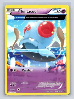 Tentacool 71/160 Uncommon Primal Clash Pokemon Lightly Played - Image 1
