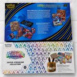 Pokemon Mega Charizard X ex Ultra Premium + Prismatic Evolutions SPC Sealed - Image 2
