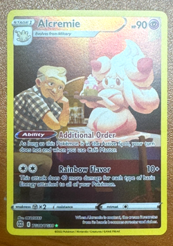 Pokemon ALCREMIE TG08 (Brilliant Stars) Holo Rare NM - Image 1