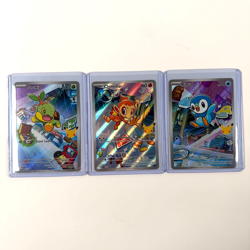 Sinnoh Starter Set Pokemon First Partner Illustration Collection Series 1 Promos - Image 1