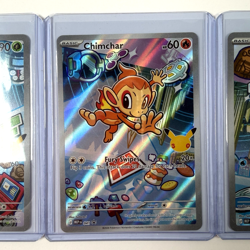 Sinnoh Starter Set Pokemon First Partner Illustration Collection Series 1 Promos - Image 3