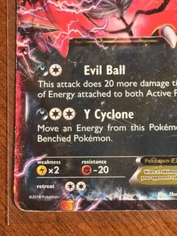 Yveltal EX XY08 XY Promo EX Holo Pokemon Card - Image 5