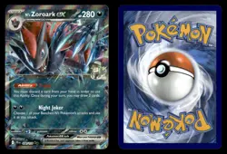 N's Zoroark ex 098/159 Double Rare Journey Together Pokemon Card - Image 1