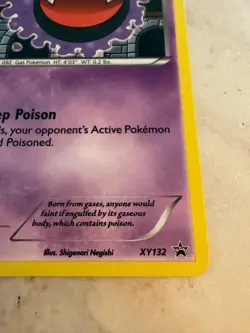 Gastly #XY132 Pokemon Promo Pokemon Card Lightly Played - Image 4