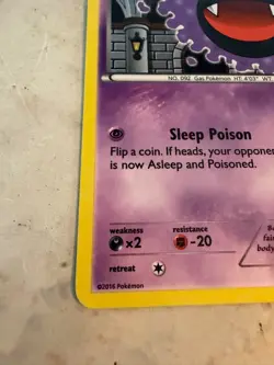 Gastly #XY132 Pokemon Promo Pokemon Card Lightly Played - Image 5