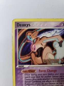 Pokemon EX Deoxys Deoxys Holo Rare 16/107 Basic 70 HP 2005 TCG Card - Image 5