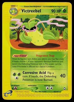 Pokemon Card - Victreebel Aquapolis 42 Rare - Image 1