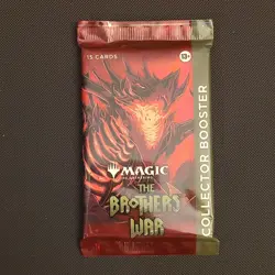 Magic: The Gathering The Brothers' War Collector Booster Pack 15 Cards English - Image 1