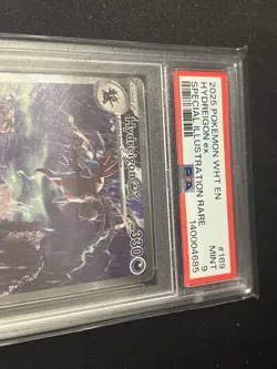 PSA 9 Hydreigon ex 169/086 Sv: White Flare Holo - TCG Pokemon Card - Image 3
