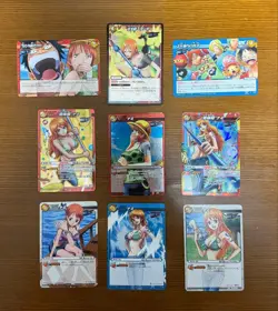 ONE PIECE Miracle Battle Carddass Nami Promo Card Lot 9 - Image 1