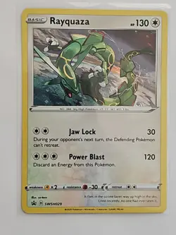 Rayquaza SWSH029 SWSH: Sword & Shield Promo Cards Holo - Image 1