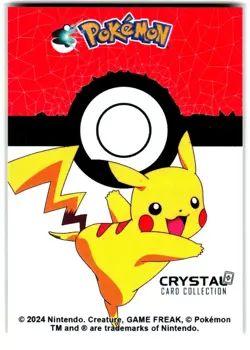 Scyther 123 Stained Glass Holo - Crystal Collection 2024 Fan Card - Image 2