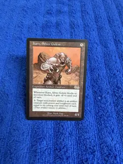 MTG 1x Karn, Silver Golem Urza's Saga Legacy Magic the Gathering Card x1 LP - Image 1