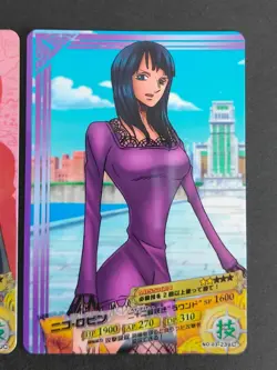 One Piece AR Carddass Part 2 Nico Robin UC 02-15 03-23 card Rare New Japan eb102 - Image 3