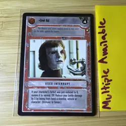 Star Wars CCG Decipher Trading card First Aid - Image 1