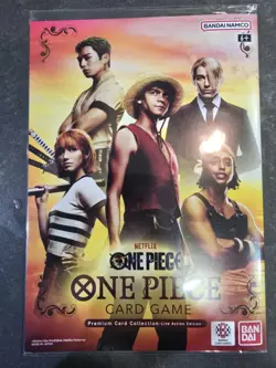 One Piece TCG Premium Card Collection Live Action Edition SEALED ENGLISH w/ BOX - Image 1
