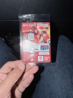 2026 ONE PIECE LOS ANGELES DODGERS MONKEY D LUFFY DON CARD PROMO 7/2/26 IN HAND! - Image 2