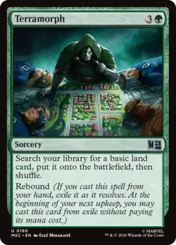 ~ Terramorph ~ NM ~ Commander: Marvel Super Heroes ~ MTG ~ - Image 1