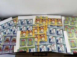 Digimon Promotional Trading Cards (1999) Misprint Sheets Samples Extremely Rare - Image 1