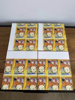 Digimon Promotional Trading Cards (1999) Misprint Sheets Samples Extremely Rare - Image 5