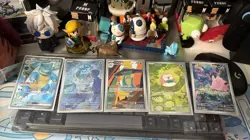 Pokemon TCG 70-Card Japanese Foil Lot Full Art EX V VSTAR Blastoise ex - Image 1