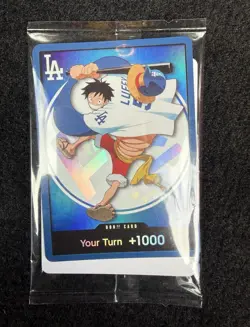 2026 Dodger exclusive Bandai One Piece Card Game Don!! Card Monkey D. Luffy - Image 1