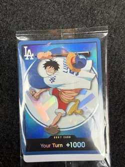 2026 Dodger exclusive Bandai One Piece Card Game Don!! Card Monkey D. Luffy - Image 4