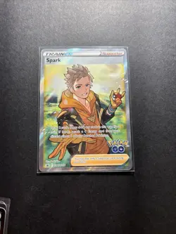 Spark SWSH226 Pokemon Go Full Art Trainer Pokemon TCG Card Near Mint - Image 1