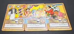 C517 C518 C519 Hyper Battle Luffy Crew Japanese Carddass Bandai One Piece Card - Image 2