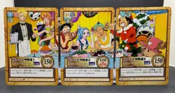 C517 C518 C519 Hyper Battle Luffy Crew Japanese Carddass Bandai One Piece Card - Image 3