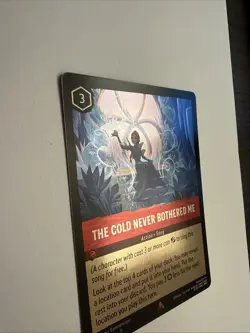 The Cold Never Bothered Me 130/204 Foil Rare Card Lorcana Winterspell - Image 4