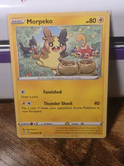 1x Nm Morpeko & Shuckle~Cute Pokemon Cards ~ Cameo/Hidden Pokemon Card - Image 1