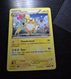 Pokemon TCG Raichu 40/99 NXD Cosmo Holo Rare Card Stage 1 HP 90 Eng Standard - Image 1