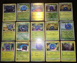 15 Tangela & Tangrowth Pokemon Cards LP-NM 4 Reverse Holos - Image 1
