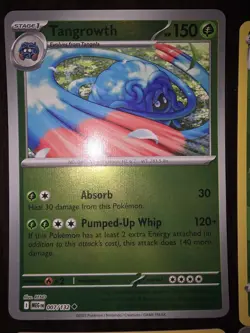 15 Tangela & Tangrowth Pokemon Cards LP-NM 4 Reverse Holos - Image 3