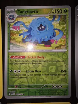 15 Tangela & Tangrowth Pokemon Cards LP-NM 4 Reverse Holos - Image 4
