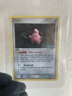 Pokemon TCG Cleffa Unseen Forces 2005 Card 21/115 Never Played - Image 1