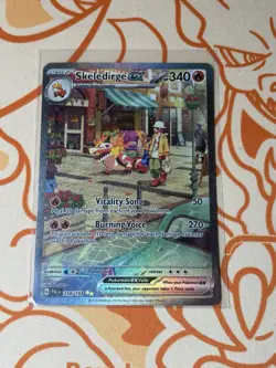 Pokemon Skeledirge EX TCG Special Illustration Rare Card Paldea Evolved 258/193 - Image 1