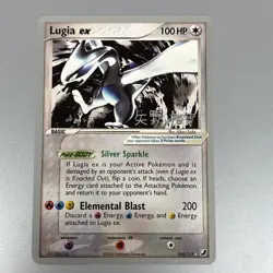 Pokemon Lugia EX Ultra Rare Regular 105/115 World Championship 2006 100 NM Card - Image 1