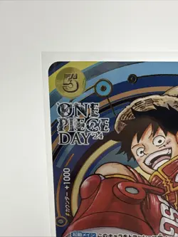 Monkey D. Luffy OP07-109 SR Promo Premium Card Collection ONE PIECE DAY 24 Japan - Image 3