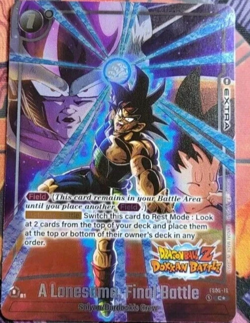 A Lonesome Final Battle FS05-16 Alt Art New Adventure Dragon Ball Dokkan Card - Image 1
