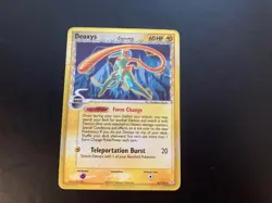 Pokemon Deoxys Delta Species Speed Form 6/110 Holon Phantoms Holo HP - Image 1