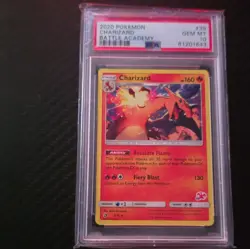 Pokemon 2020 Charizard Battle Academy #39 003/070 Stamped Holo PSA 10 - Image 1