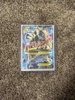 M Mewtwo EX 159/162 Full Art XY Breakthrough Pokemon TCG MP - Image 1