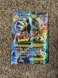 M Mewtwo EX 159/162 Full Art XY Breakthrough Pokemon TCG MP - Image 2