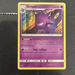 Gengar 38/111 Pokemon Crimson Invasion - Holo Rare - Pokemon TCG - BC24 - Image 1
