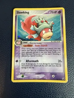 Pokemon TCG Slowking EX Unseen Forces 14/115 Holo Rare Swirl! - Image 1