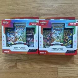 Pokemon TCG First Partner Illustration Collection Series 2 (Set of 2). - Image 1